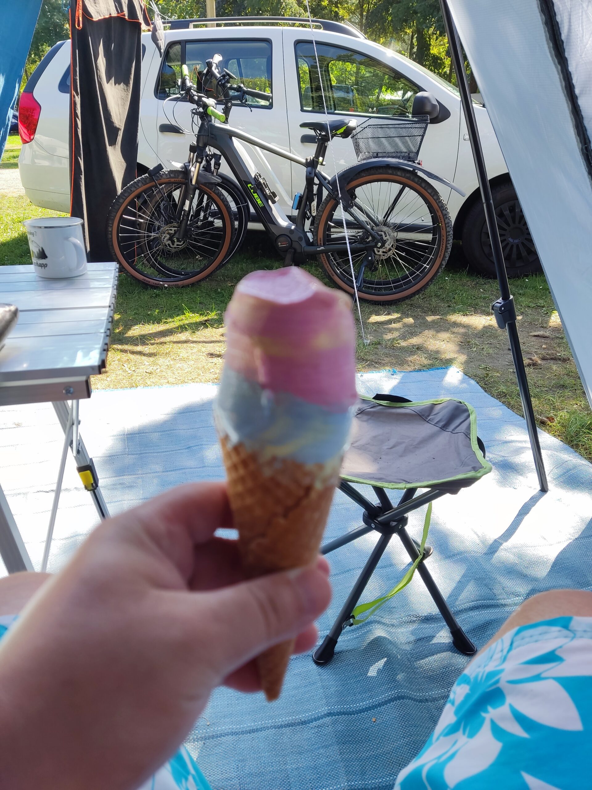 2. Mal Zeltcamping in Pahna